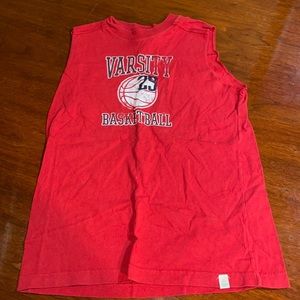 Youth Sleeveless shirt size Medium